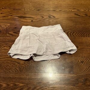 Lululemon Pace Rival Skirt White